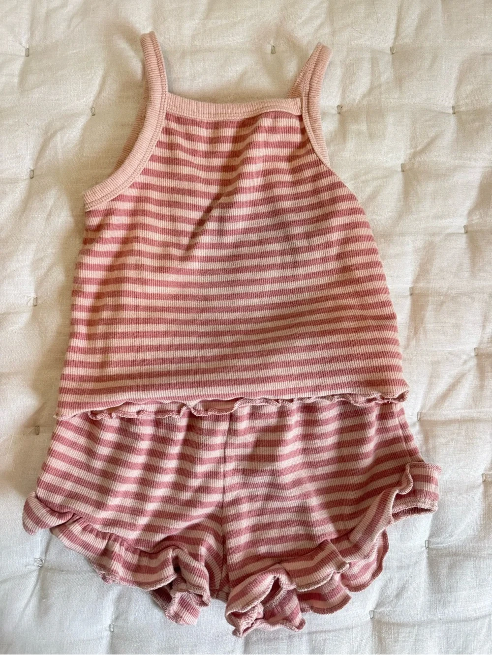 Quincy Mae soft striped